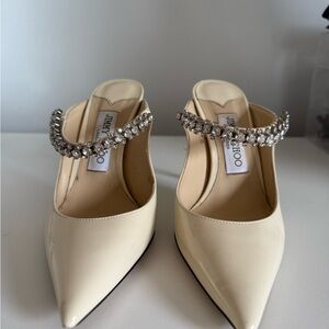 Jimmy Choo Bing Crystal Embellished Heels
